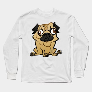 Pug Long Sleeve T-Shirt